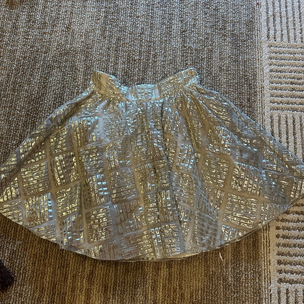 Elegant gold Women's Skirt
